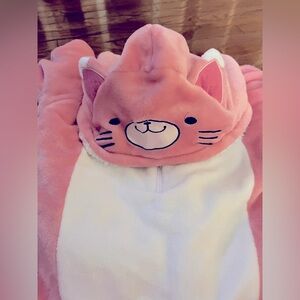 Alex, InquistorMaster Pink Cat Hooded Onesie